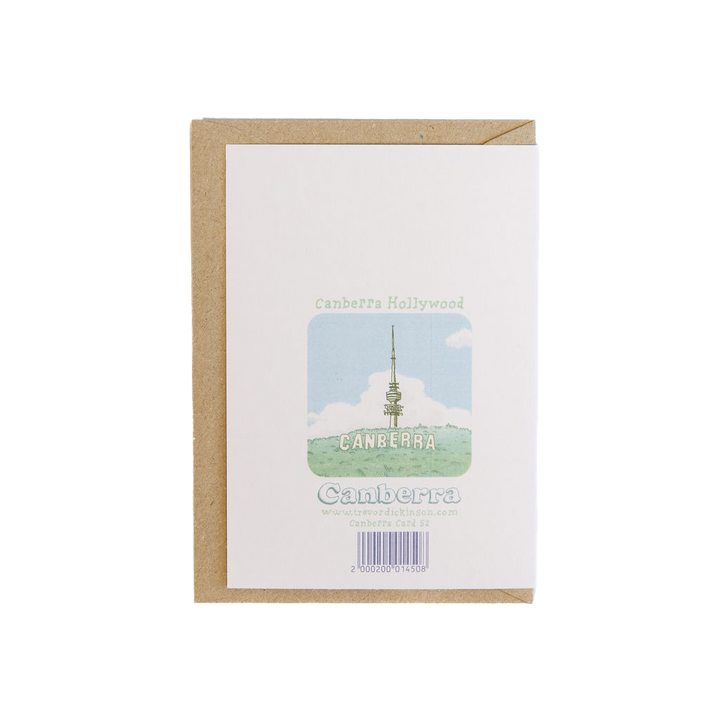 Canberra Hollywood Greeting Card