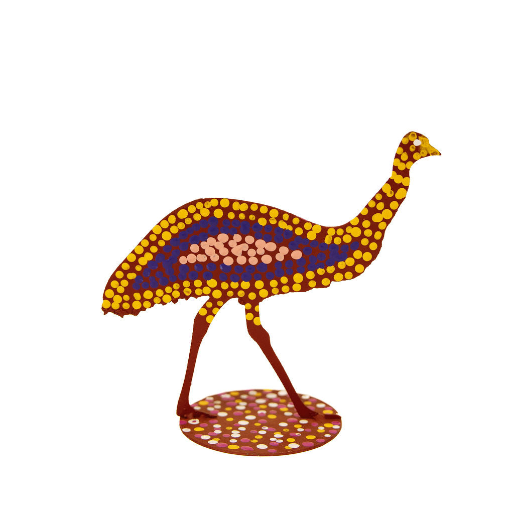 Metal Emu Orange, Purple, Pink