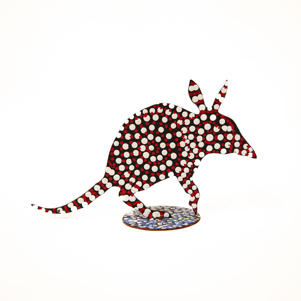 Metal Bandicoot Red, White, Black