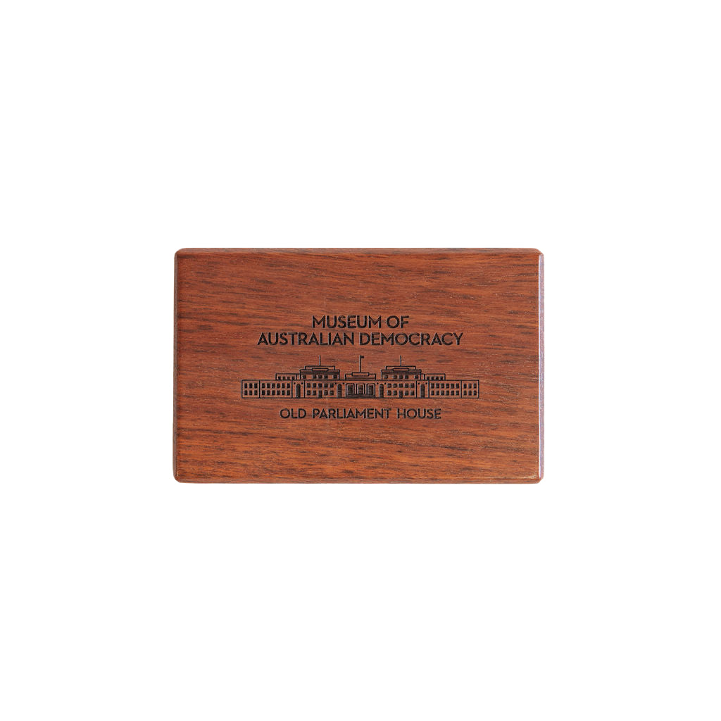 Jarrah Business Card Box