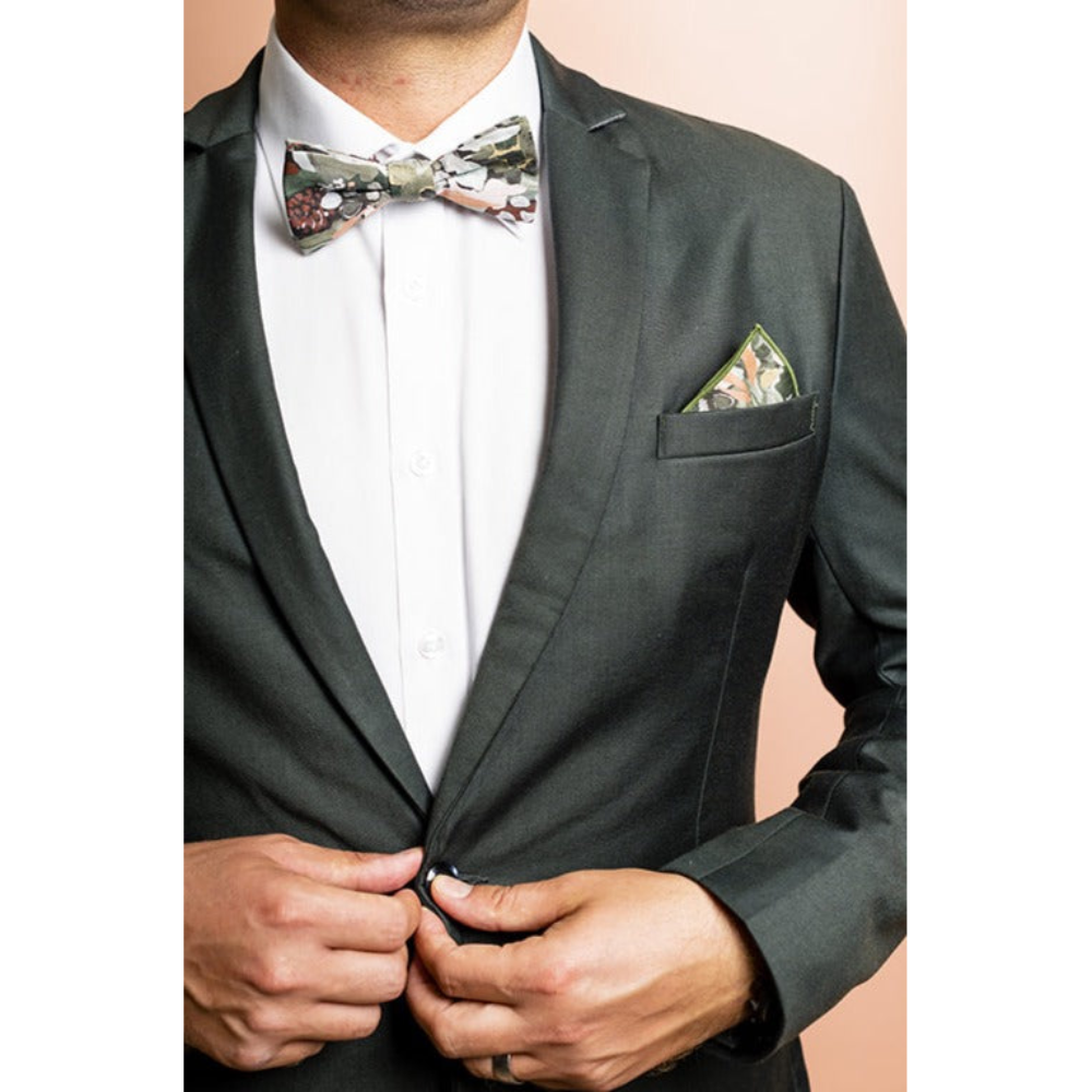 Peggy and Finn Kids Spotted Gum Bow Tie