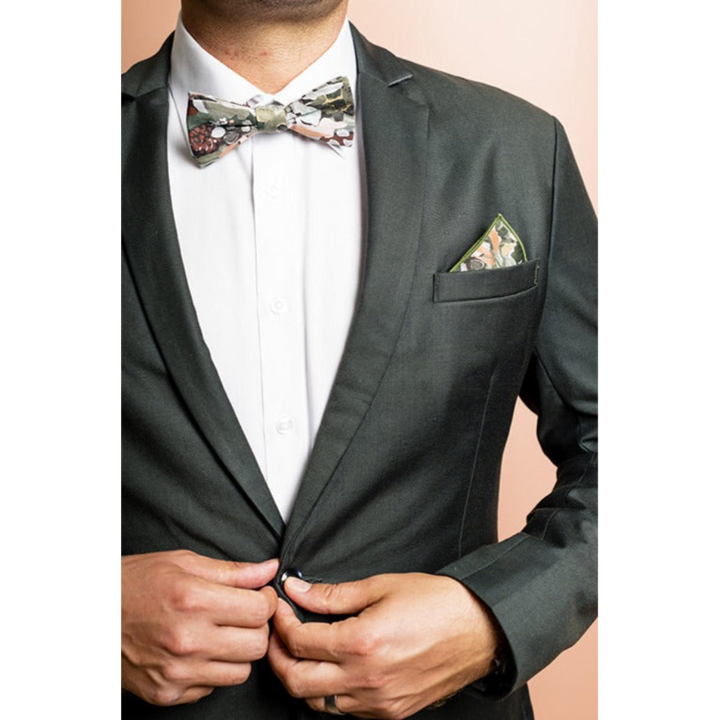 Peggy and Finn Kids Spotted Gum Bow Tie