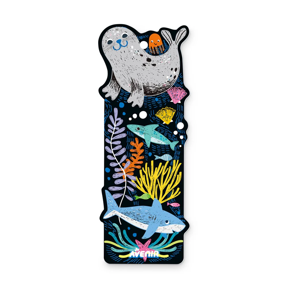 Avenir Scratch Sea Animal Bookmarks