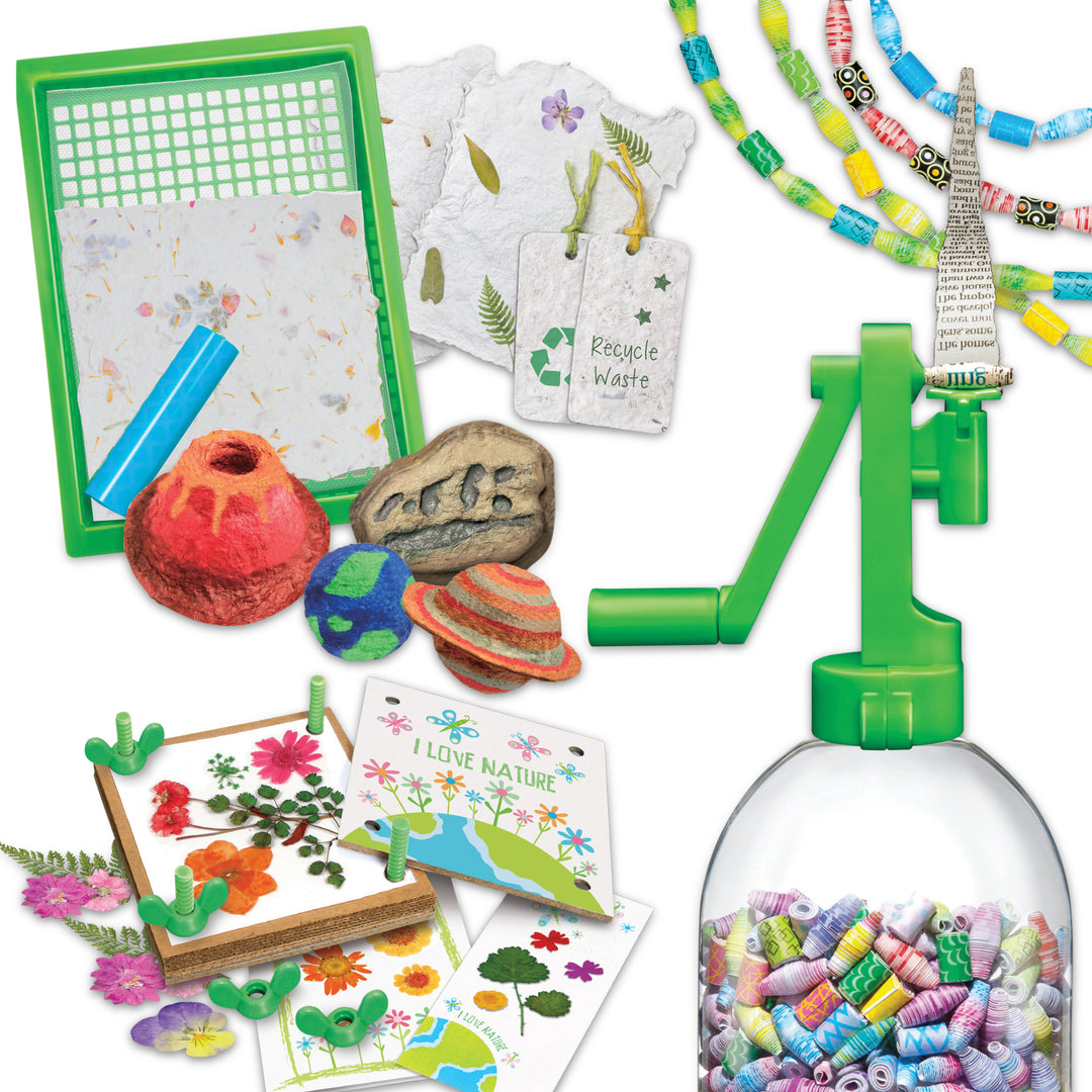 STEAM Powered Kids Green Paper Craft