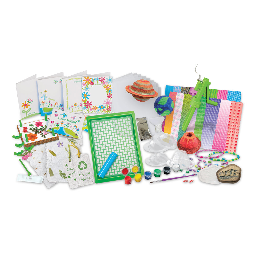 STEAM Powered Kids Green Paper Craft
