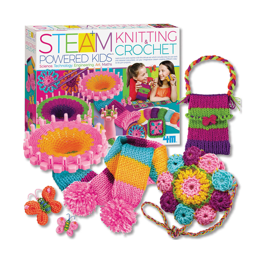 STEAM Powered Kids Knitting & Crochet