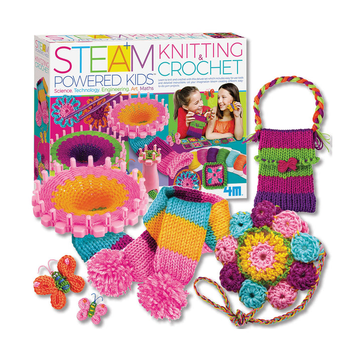 STEAM Powered Kids Knitting & Crochet