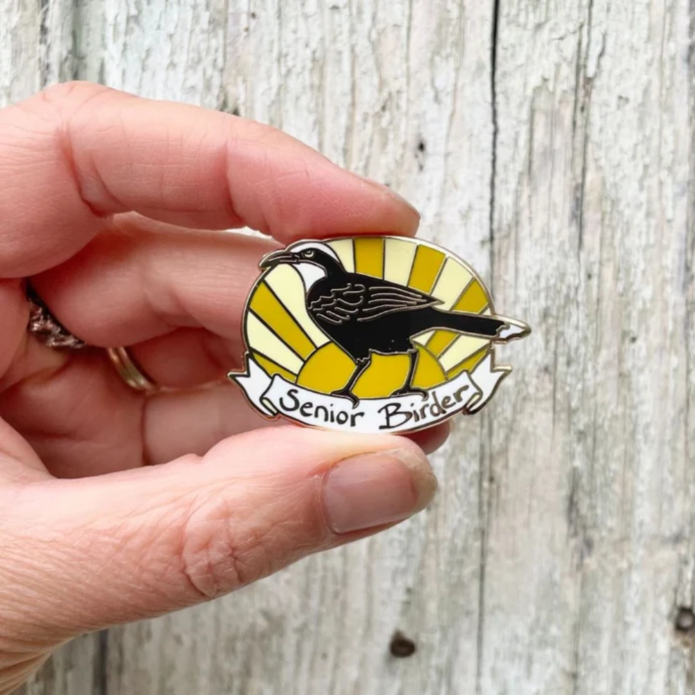 Senior Birder - Lapel Pin