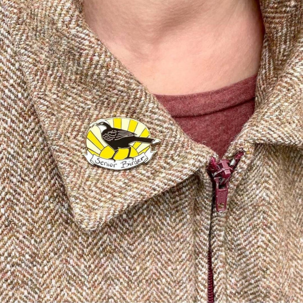 Senior Birder - Lapel Pin