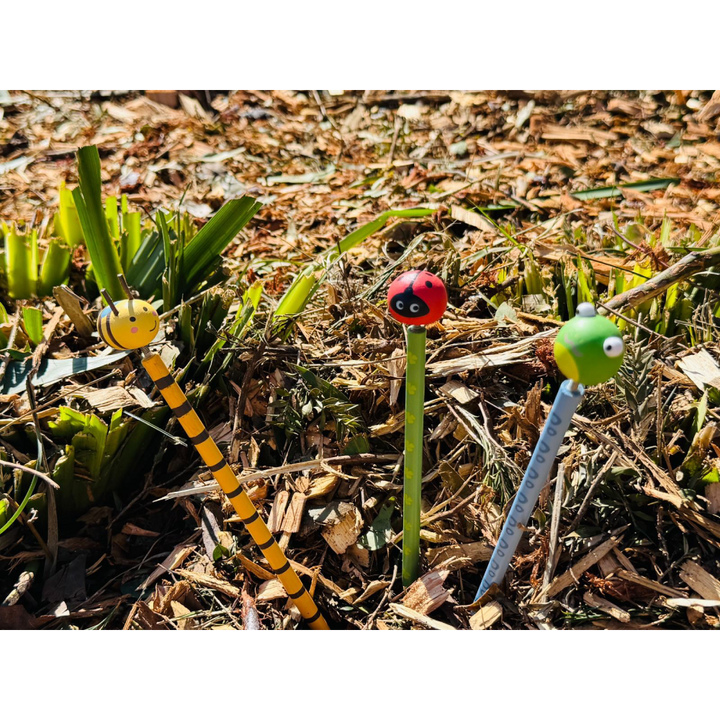 Wooden Spring Animal Pencil