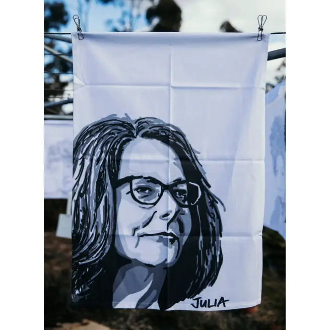 Julia Gillard Tea Towel