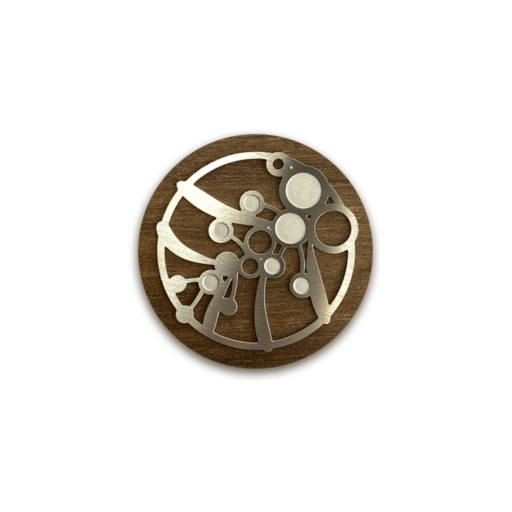 Wattle Brooch