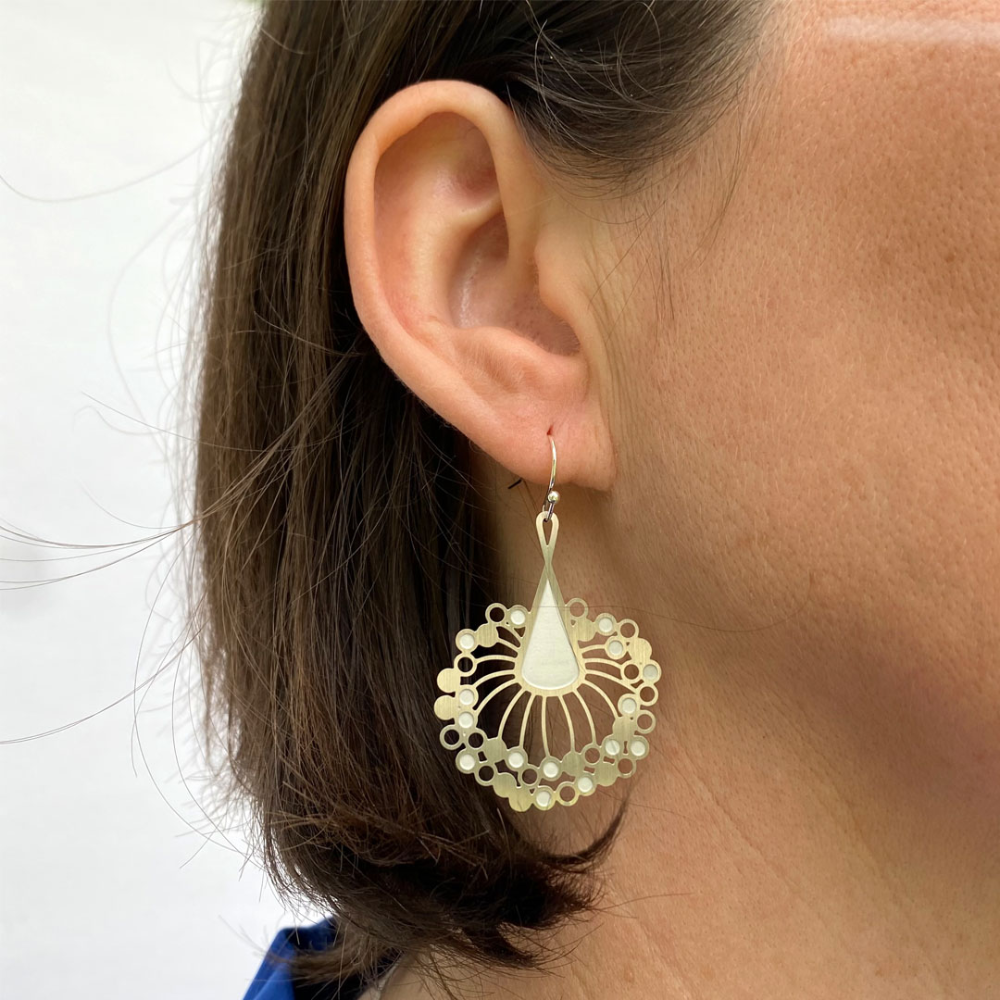 Gum Blossom Hook Earrings - Go Do Good