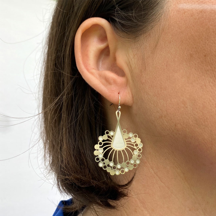 Gum Blossom Hook Earrings - Go Do Good