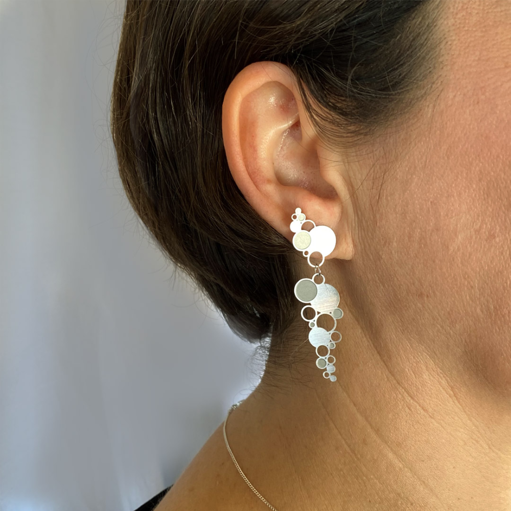 Pearls of Wisdom Statement Earring