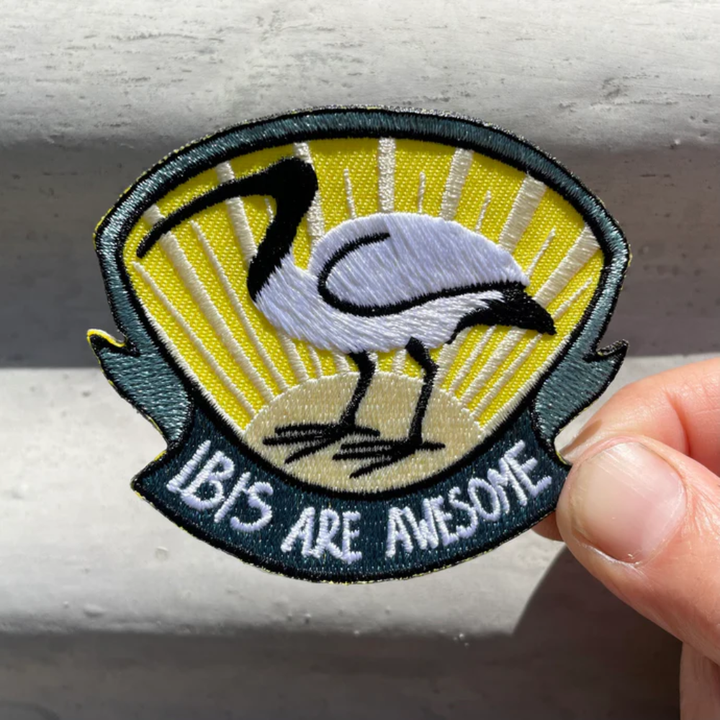 Ibis Embroidered Patch