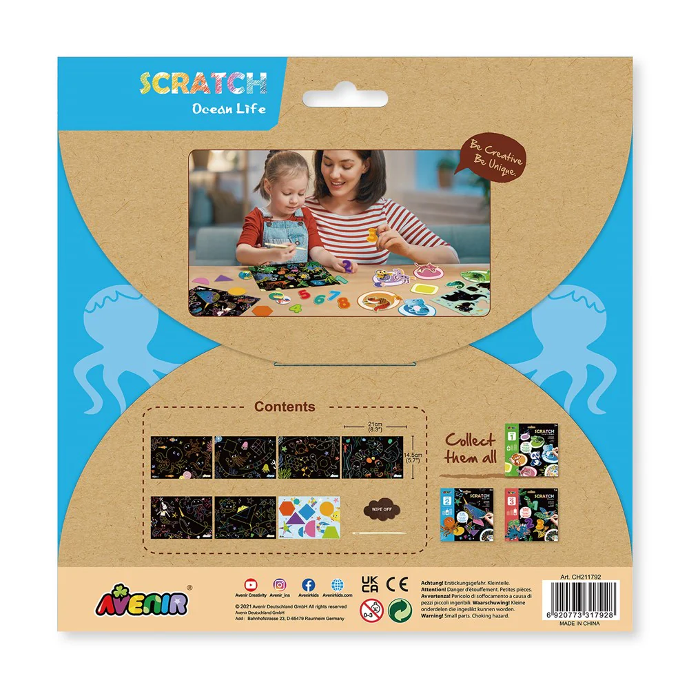 Avenir Scratch Ocean Life