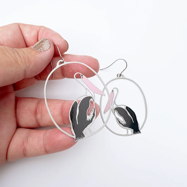 Pelican Earrings