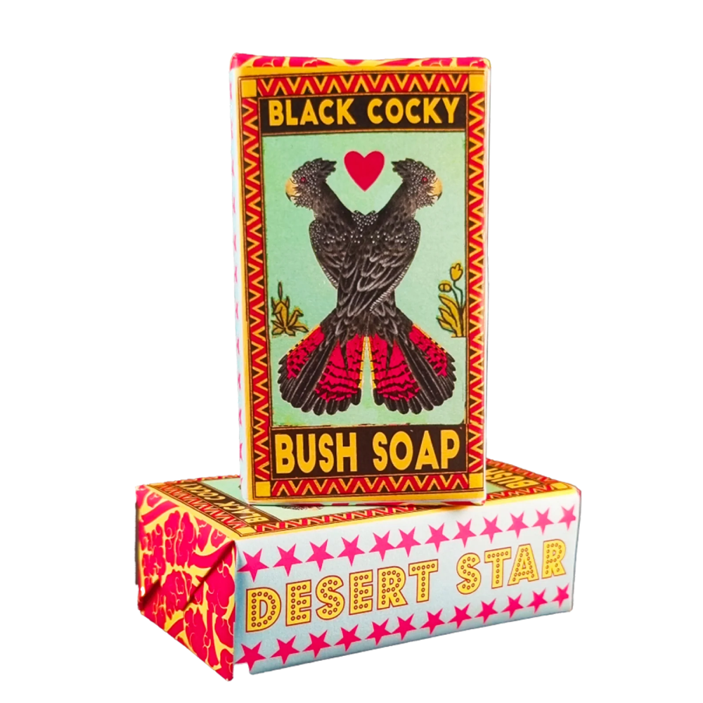 Red Tailed Black Cockatoo Soap